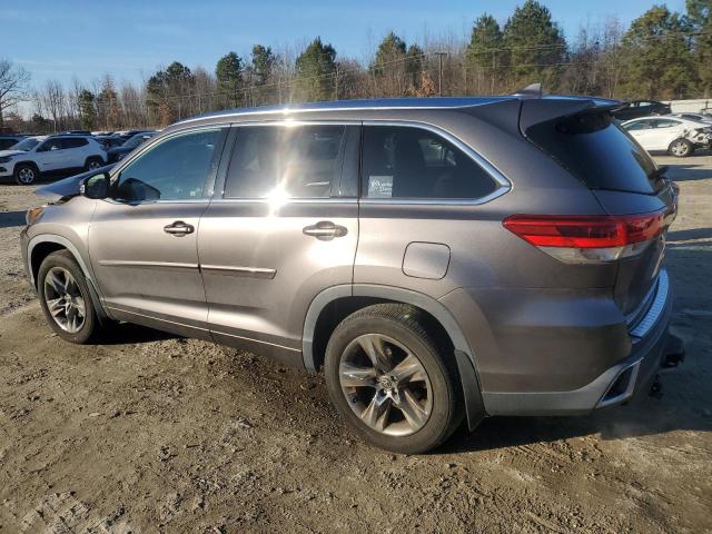  TOYOTA HIGHLANDER 2019 Серый