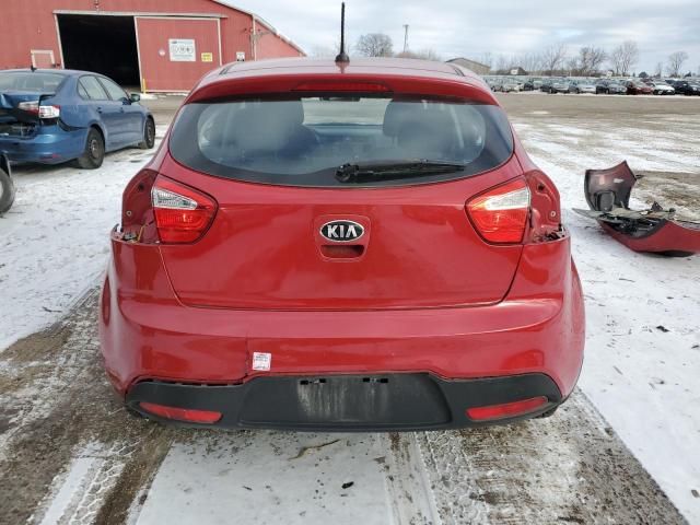  KIA RIO 2015 Червоний