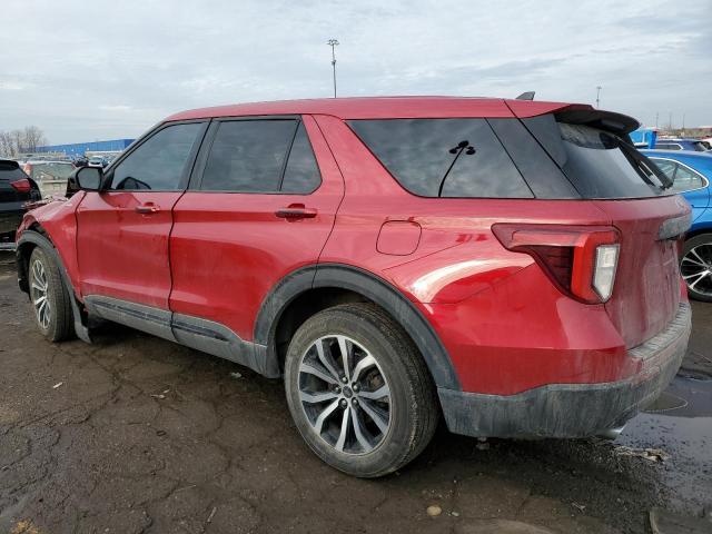  FORD EXPLORER 2022 Красный