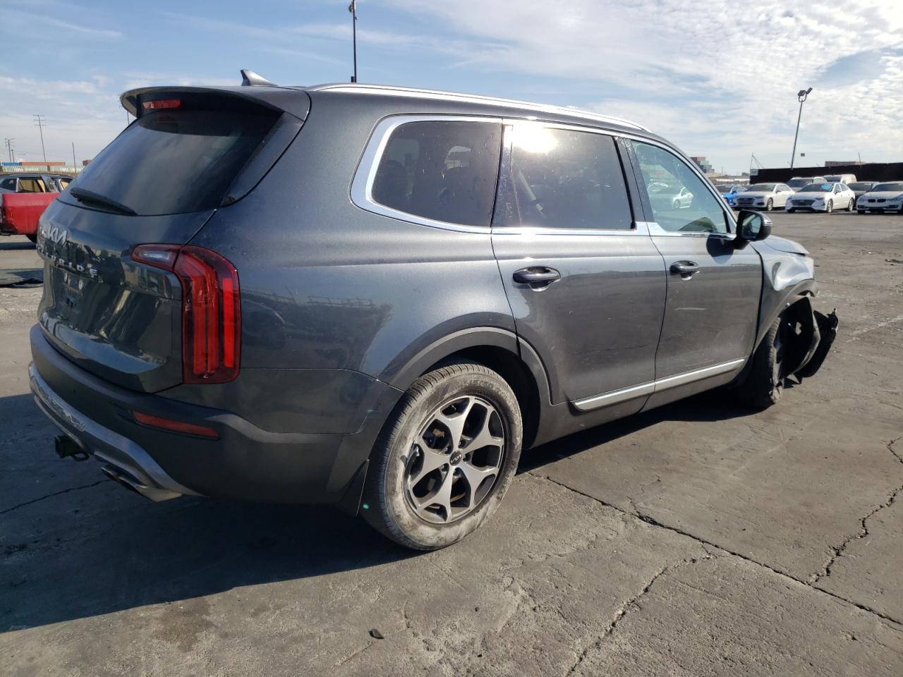 VIN 5XYP34HC2NG266858 2022 KIA TELLURIDE no.3