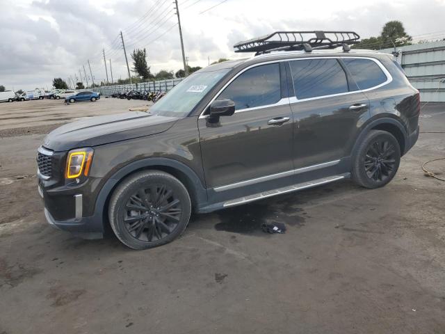  KIA TELLURIDE 2021 Зеленый