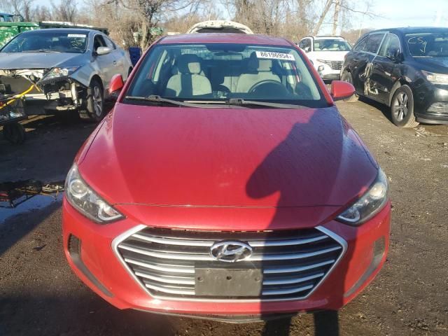  HYUNDAI ELANTRA 2017 Czerwony