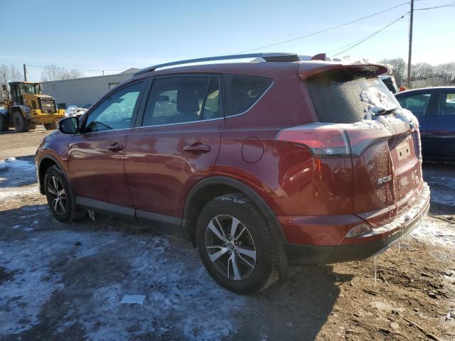  TOYOTA RAV4 2018 Червоний