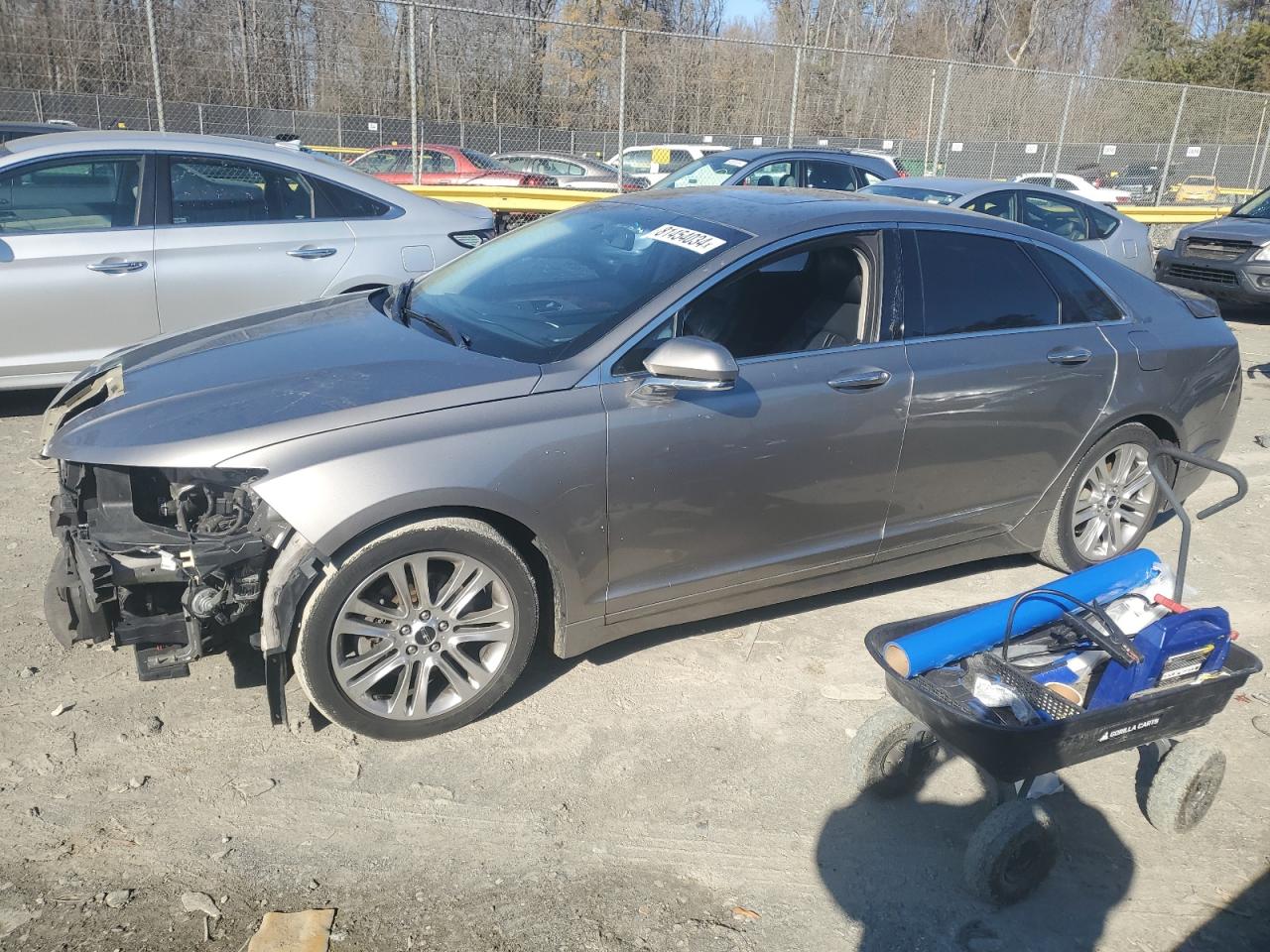 VIN 3LN6L2J97GR600384 2016 LINCOLN MKZ no.1