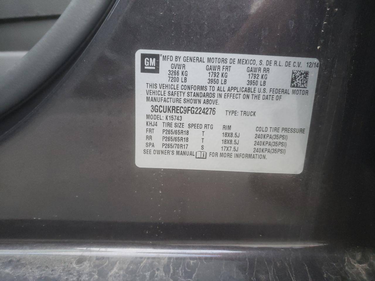 2015 Chevrolet Silverado - Image 12