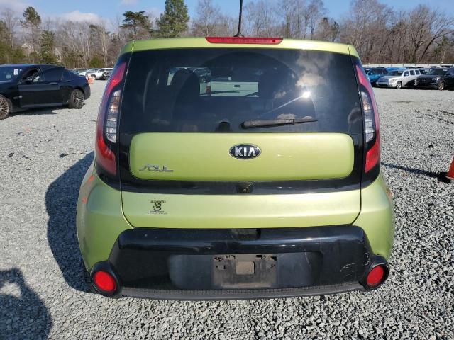  KIA SOUL 2016 Зеленый