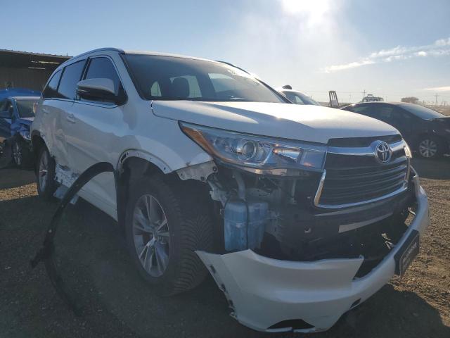  TOYOTA HIGHLANDER 2015 Белый