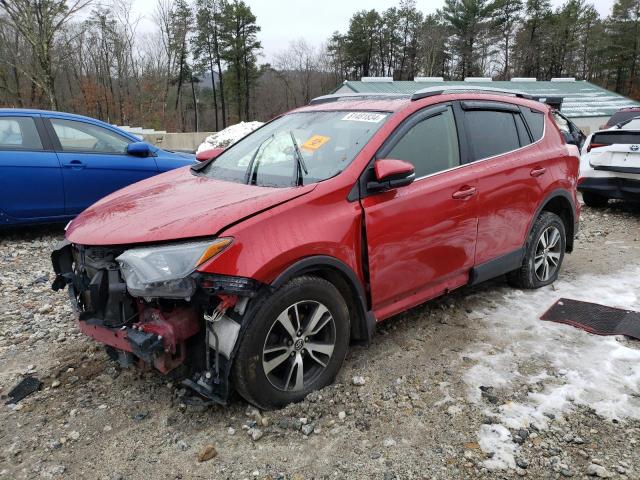  TOYOTA RAV4 2017 Czerwony