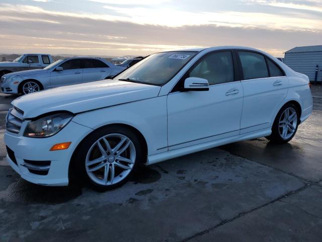 Sedans MERCEDES-BENZ C-CLASS 2013 Biały