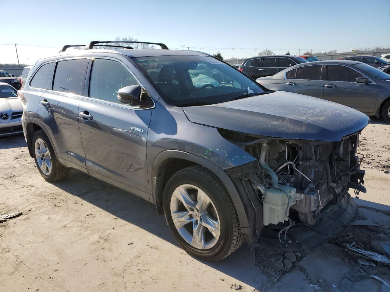 VIN 5TDDCRFH5FS008353 2015 TOYOTA HIGHLANDER no.4