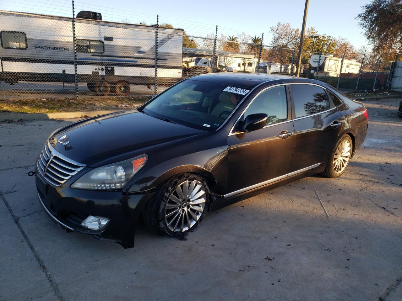 VIN KMHGH4JH0EU075246 2014 HYUNDAI EQUUS no.1