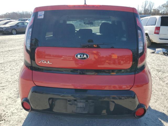  KIA SOUL 2016 Красный