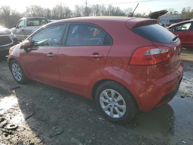  KIA RIO 2012 Czerwony