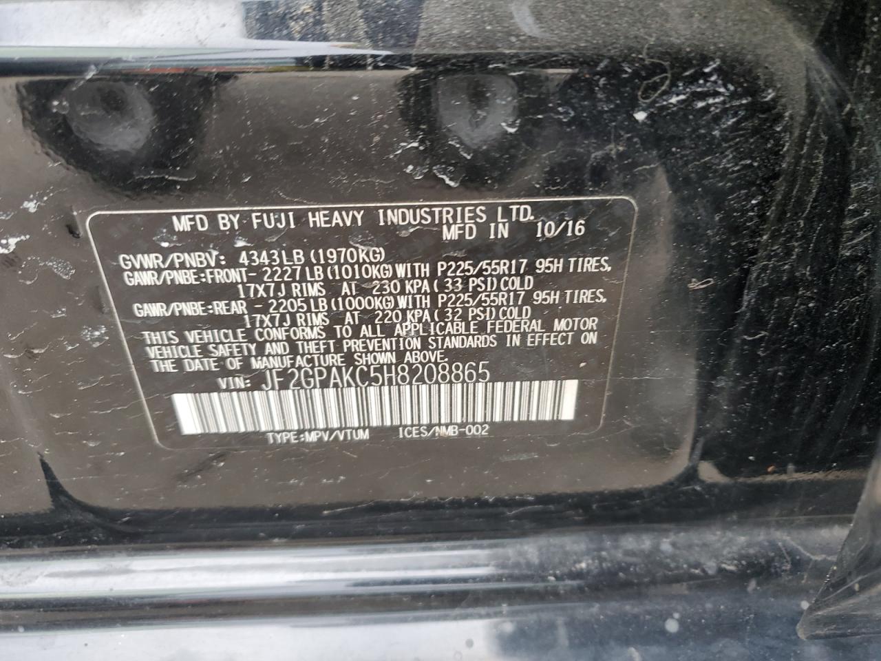 2017 Subaru XV - Image 13