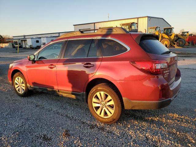  SUBARU OUTBACK 2017 Burgundy