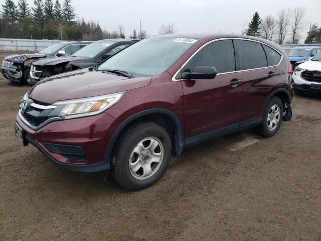 2016 HONDA CR-V LX for sale at Copart ON - TORONTO