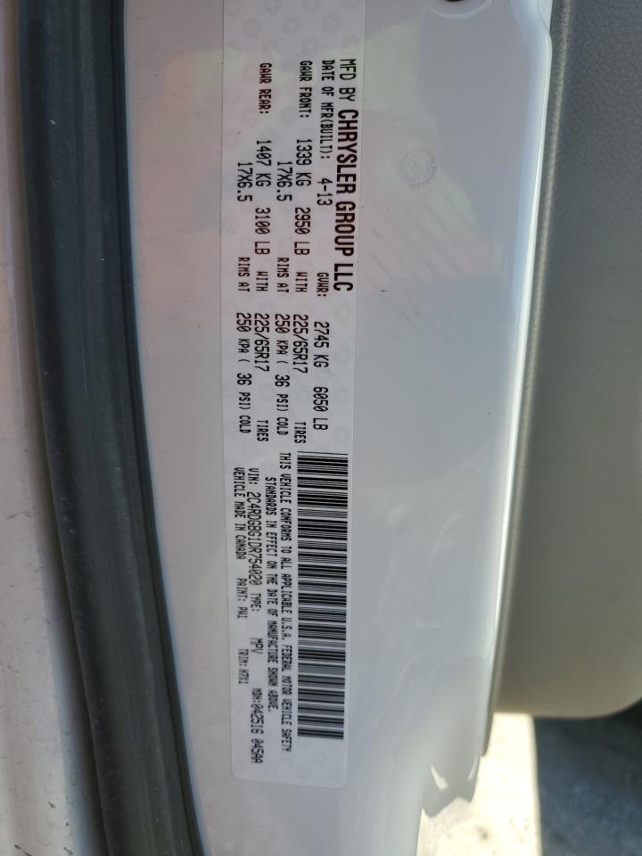 VIN 2C4RDGBG1DR754020 2013 DODGE CARAVAN no.14