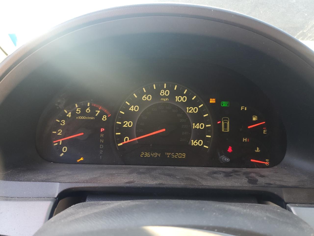 2009 Honda Odyssey Ex VIN: 5FNRL38439B012584 Lot: 83859494