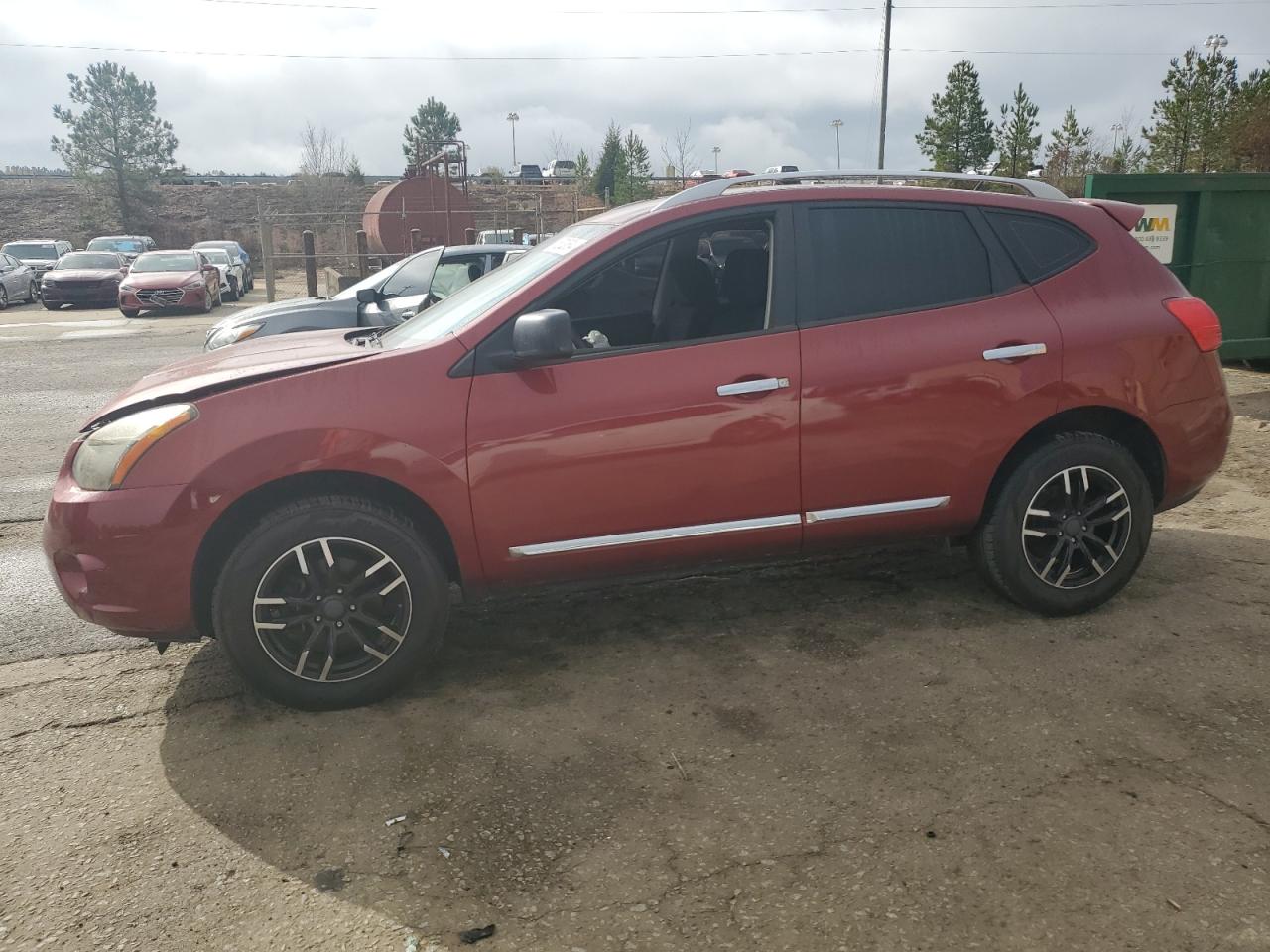 2015 Nissan Rogue Select S VIN: JN8AS5MT8FW154644 Lot: 85232884