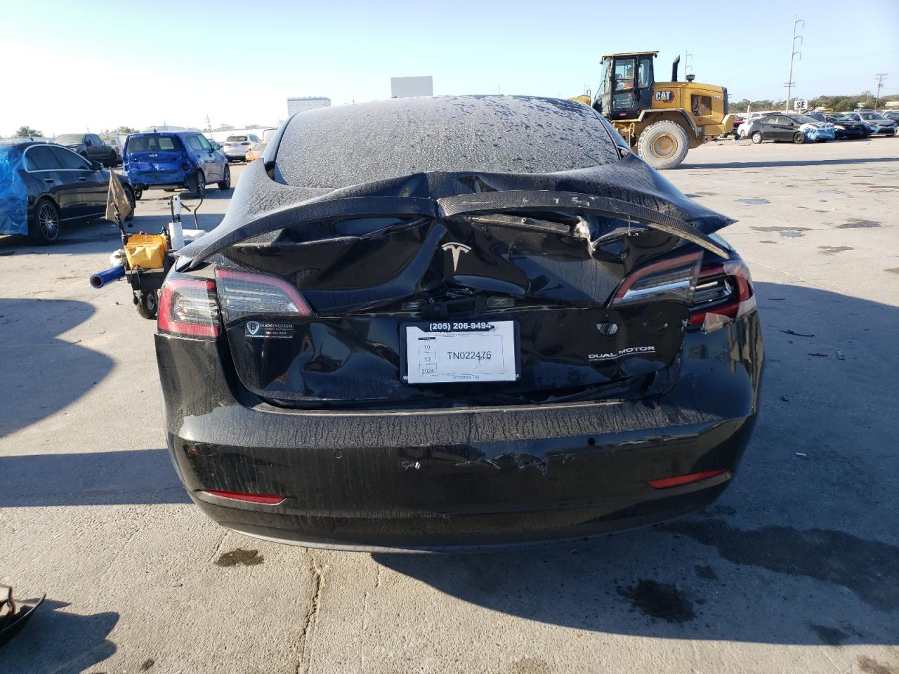 2021 Tesla Model 3 VIN: 5YJ3E1EC9MF975546 Lot: 83912564