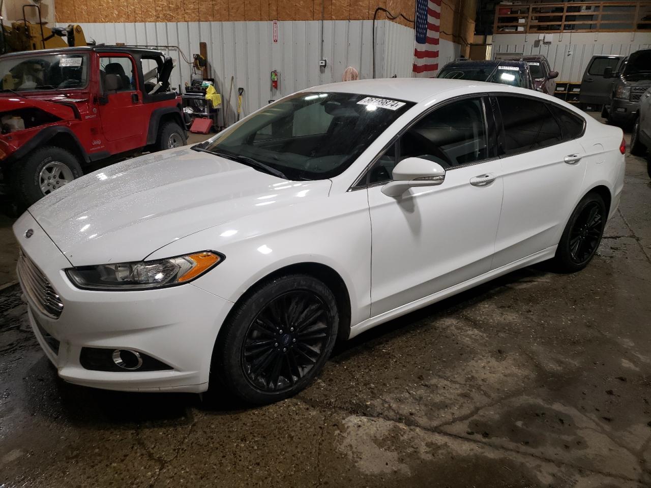 VIN 3FA6P0HD8ER233778 2014 FORD FUSION no.1