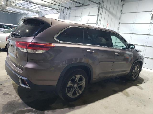  TOYOTA HIGHLANDER 2017 Złoty