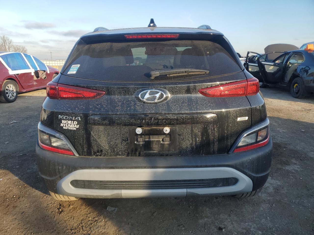 2022 Hyundai Kona Sel VIN: KM8K6CAB5NU921358 Lot: 82798954