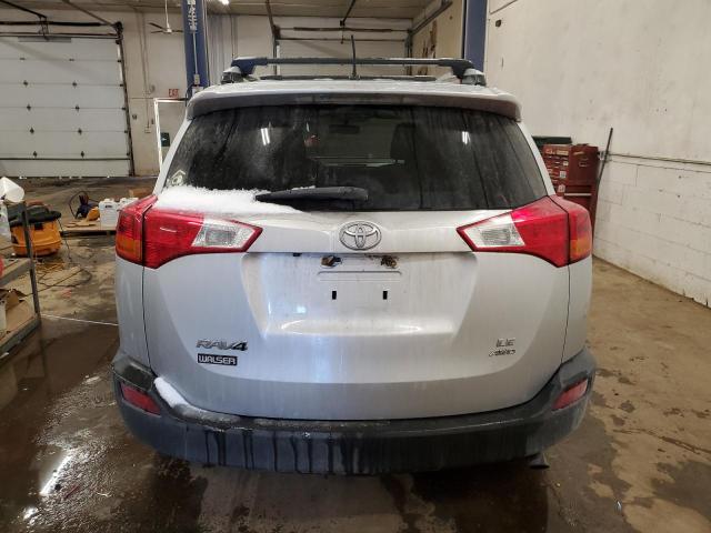  TOYOTA RAV4 2015 Серебристый