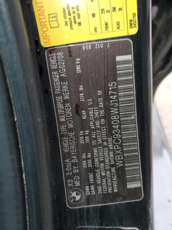 2008 BMW X3 - Image 13