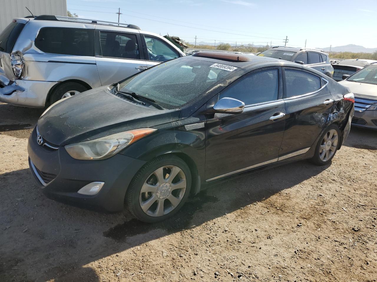 VIN KMHDH4AE3DU863820 2013 HYUNDAI ELANTRA no.1