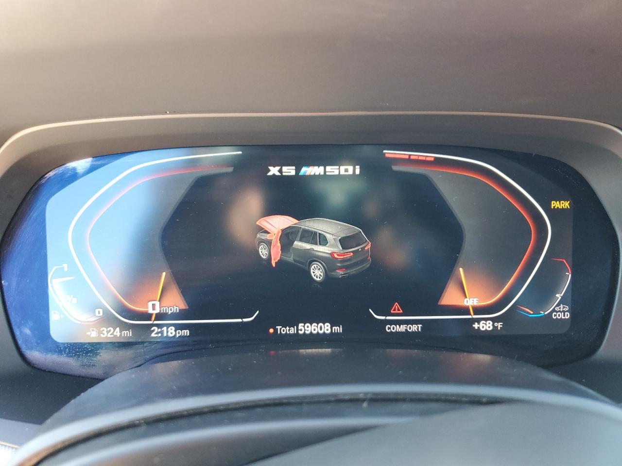 2021 BMW X5 M50I VIN: 5UXJU4C06M9F06155 Lot: 86296724