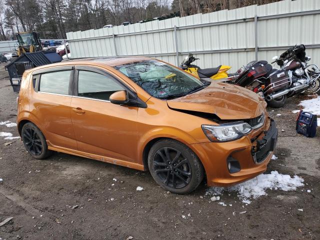  CHEVROLET SONIC 2018 Золотий