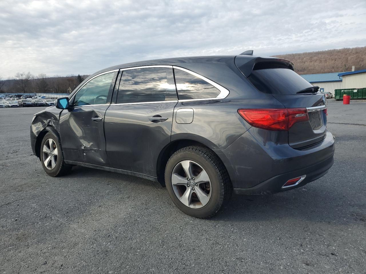 VIN 5FRYD4H24EB006296 2014 ACURA MDX no.2