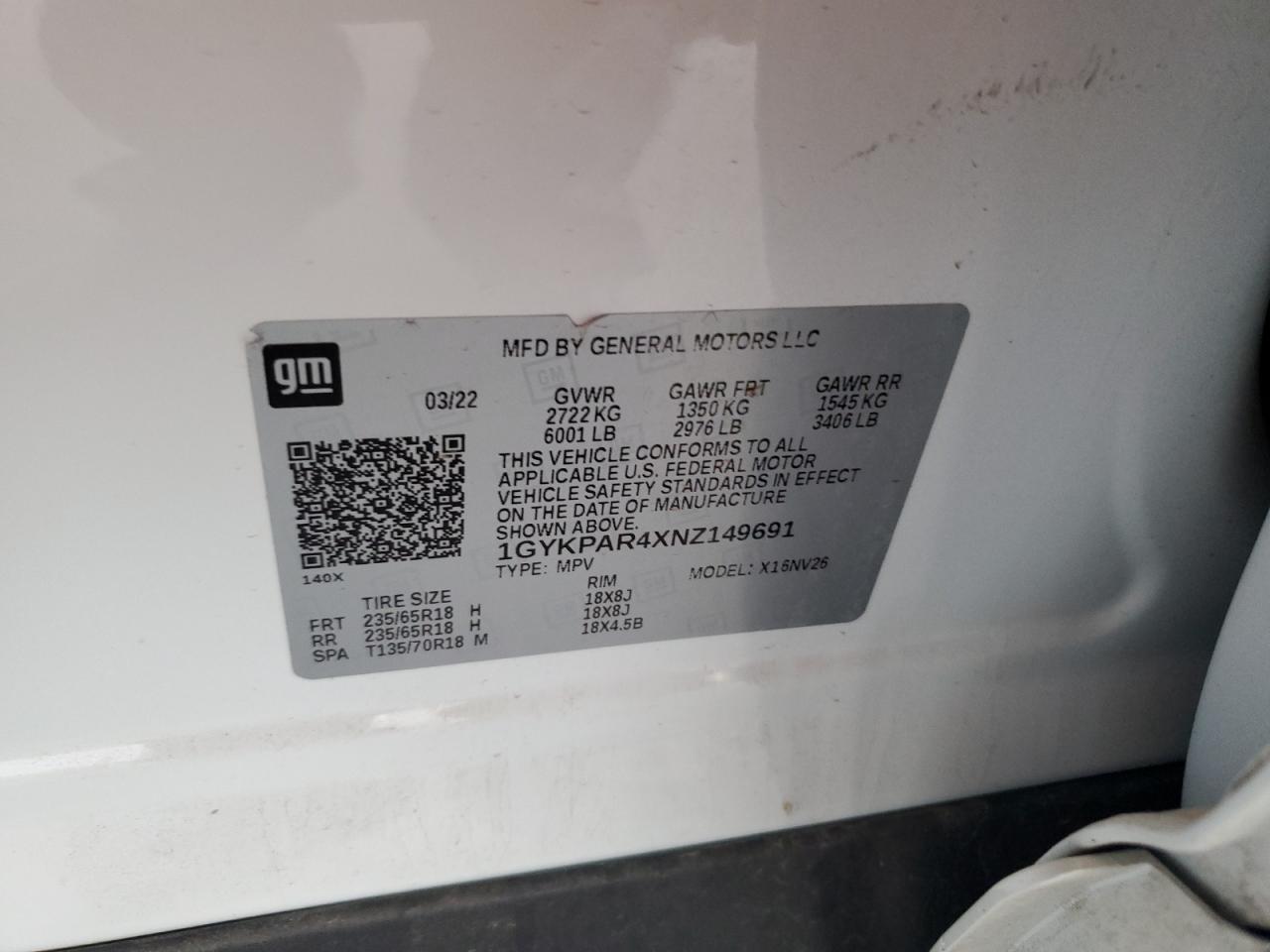 2022 Cadillac XT6 - Image 13