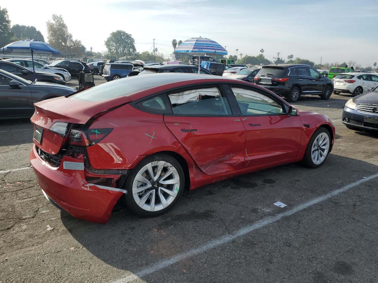 VIN 5YJ3E1EA8PF490432 2023 TESLA MODEL 3 no.3