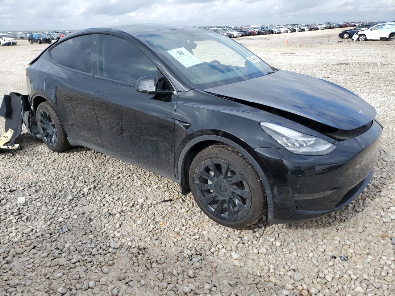 VIN 7SAYGDEEXNA006309 2022 TESLA MODEL Y no.4