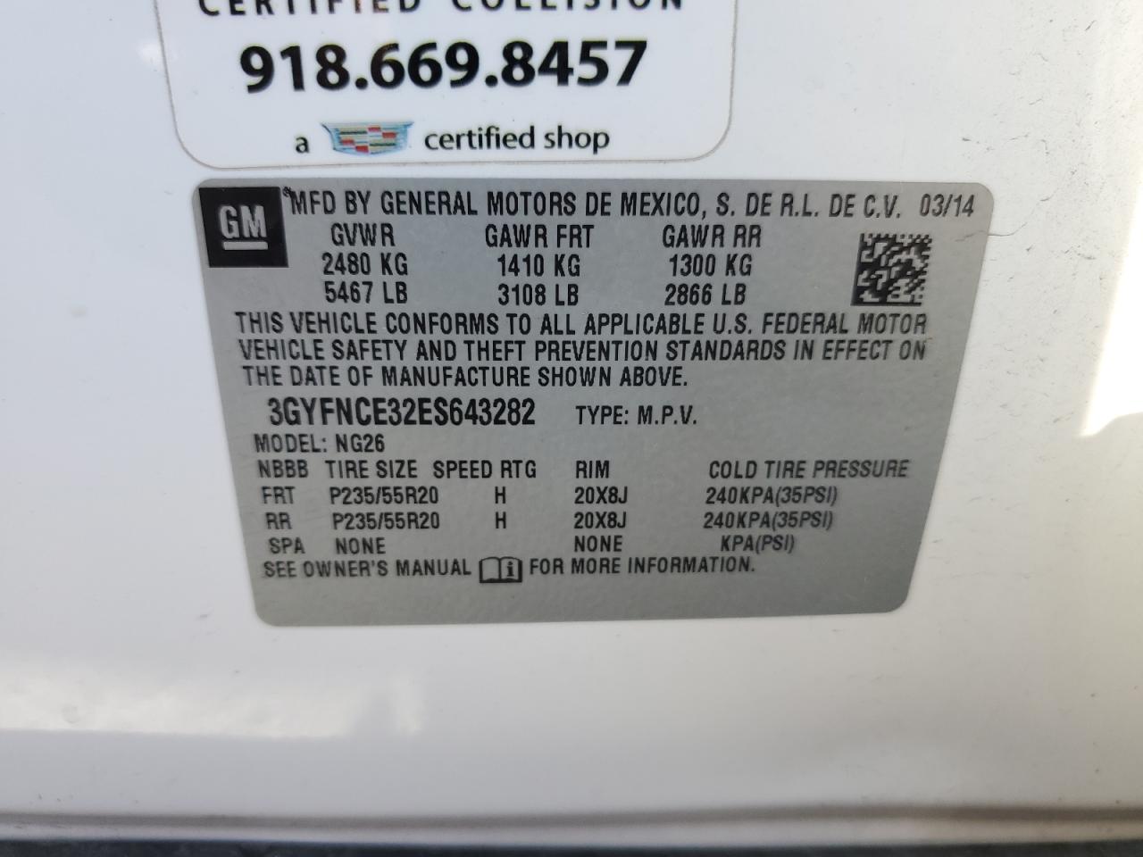 2014 Cadillac SRX - Image 14