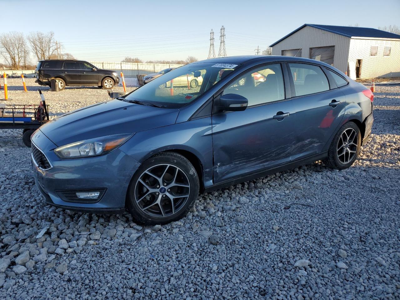 2018 Ford Focus Sel VIN: 1FADP3H20JL264233 Lot: 87004374