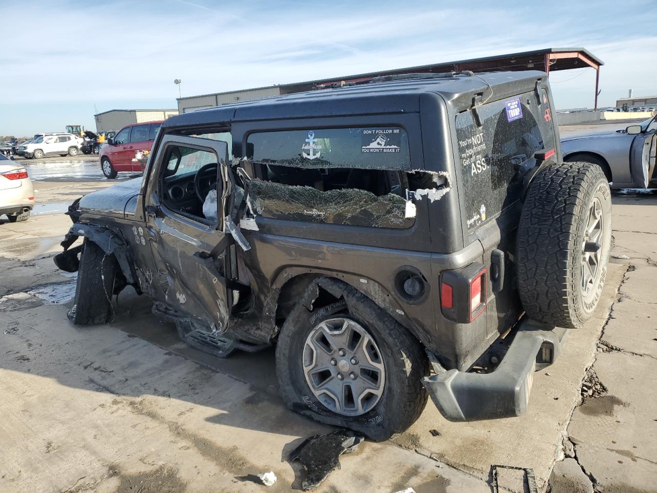 VIN 1C4GJXAN9MW520764 2021 JEEP WRANGLER no.2