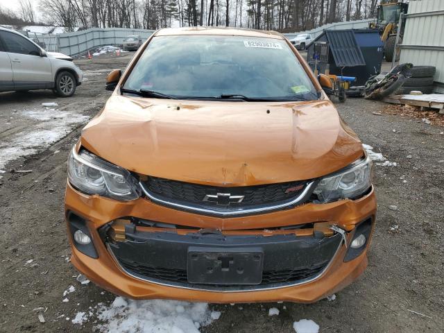  CHEVROLET SONIC 2018 Золотий