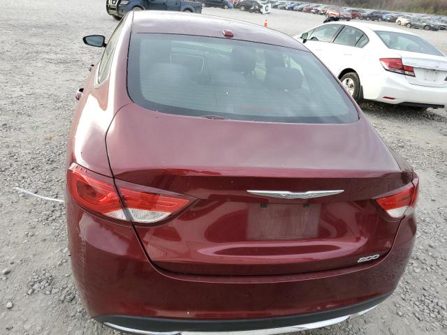  CHRYSLER 200 2015 Burgundy