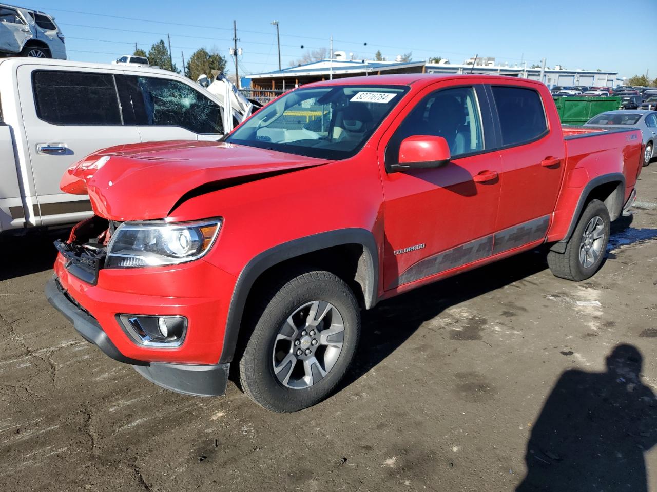 VIN 1GCGTDE3XG1182763 2016 CHEVROLET COLORADO no.1