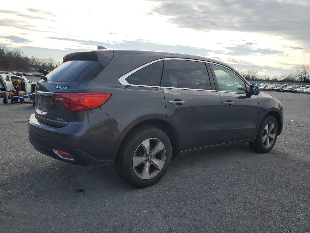 VIN 5FRYD4H24EB006296 2014 ACURA MDX no.3