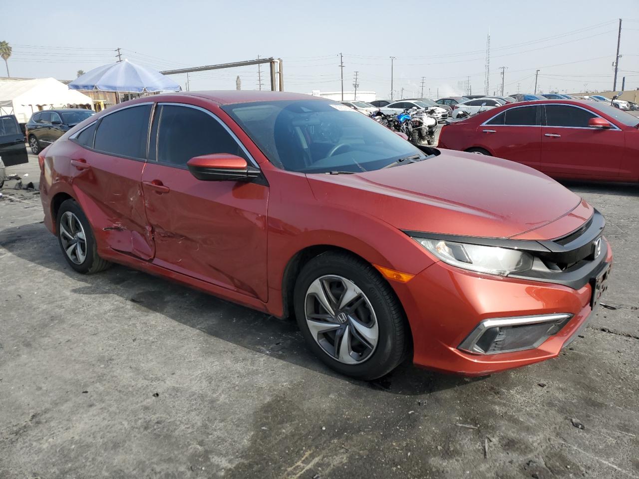 VIN 2HGFC2F62MH558363 2021 HONDA CIVIC no.4