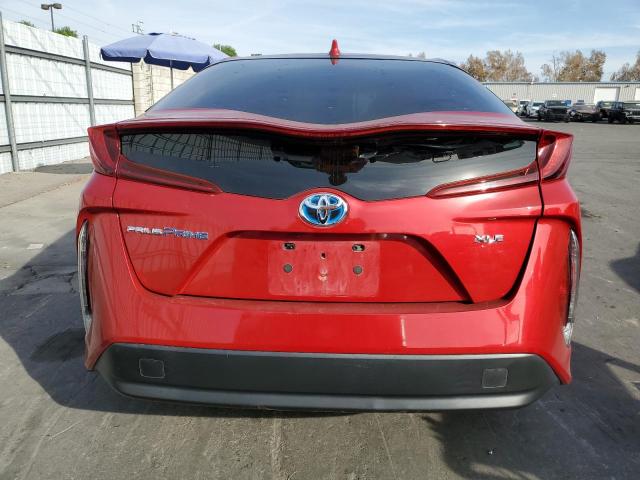  TOYOTA PRIUS 2021 Red