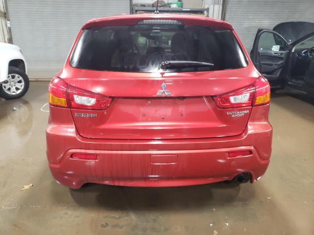  MITSUBISHI OUTLANDER 2012 Czerwony