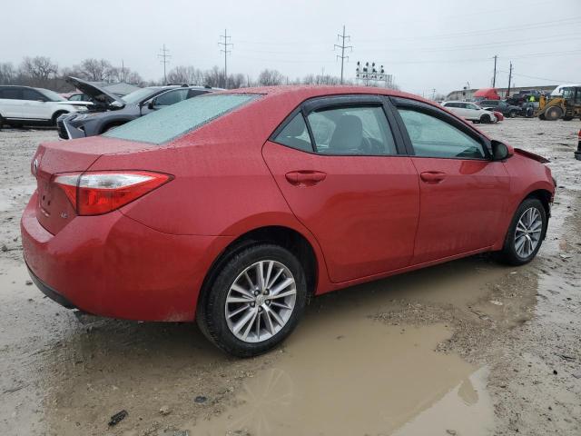  TOYOTA COROLLA 2014 Red