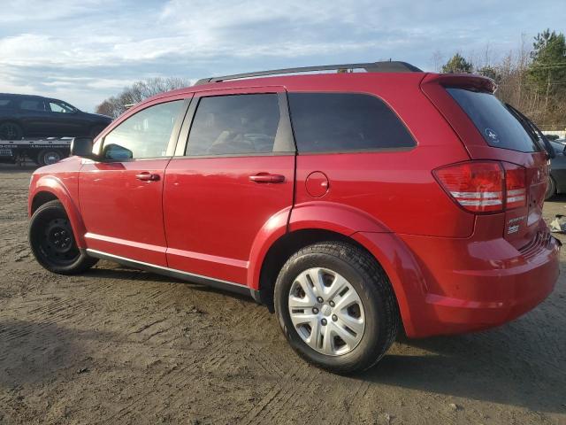  DODGE JOURNEY 2017 Czerwony