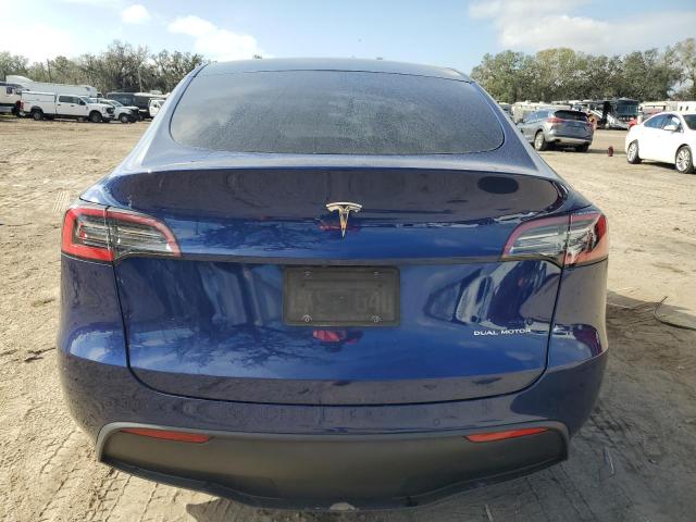  TESLA MODEL Y 2021 Синий