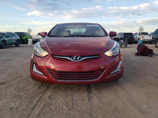  HYUNDAI ELANTRA 2015 Burgundy